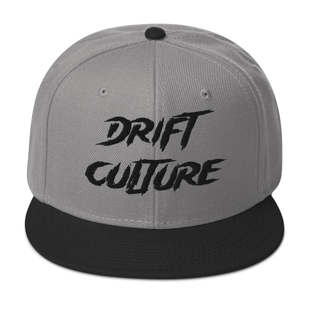 Drift Culture Snapback Black