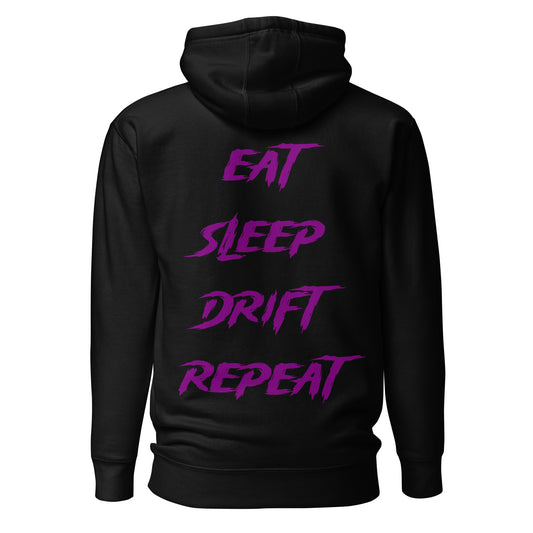 Eat Sleep Drift Repeat Purple