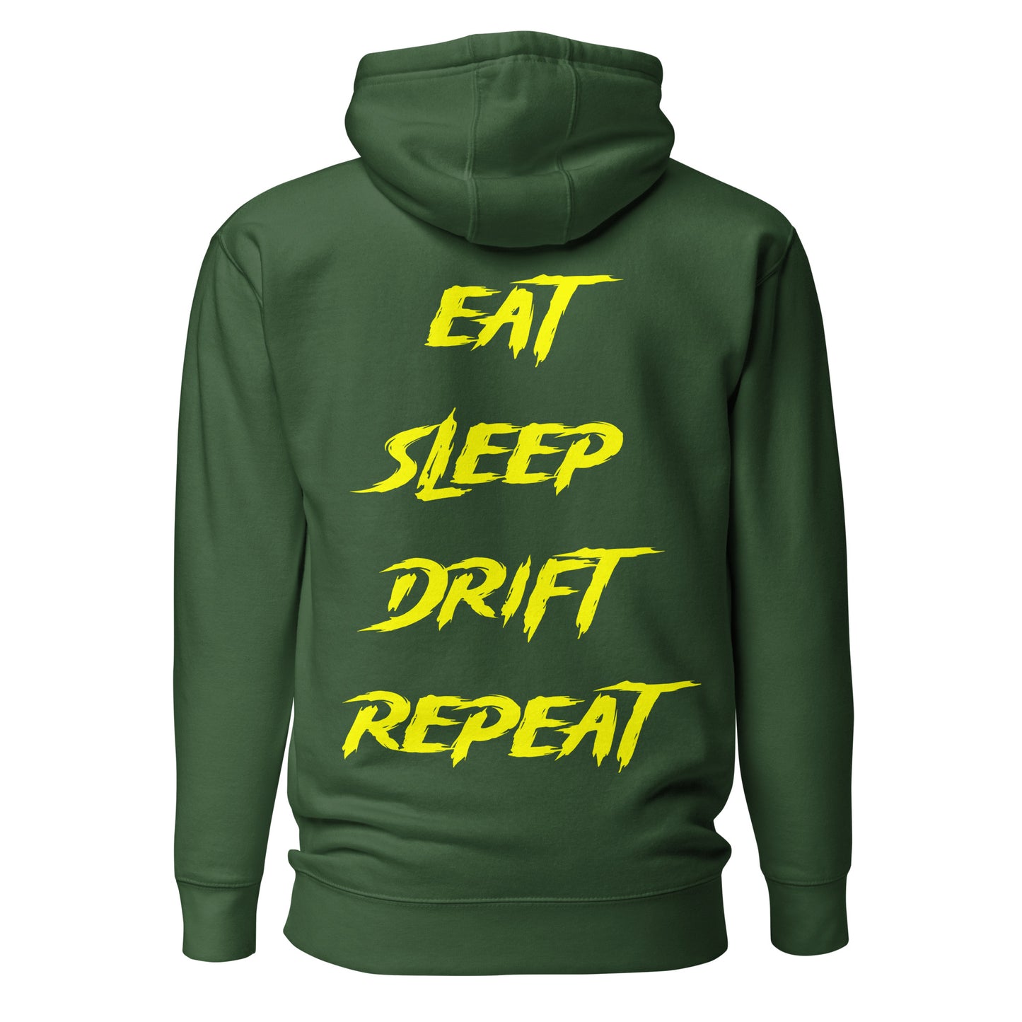 Eat Sleep Drift Repeat Yellow