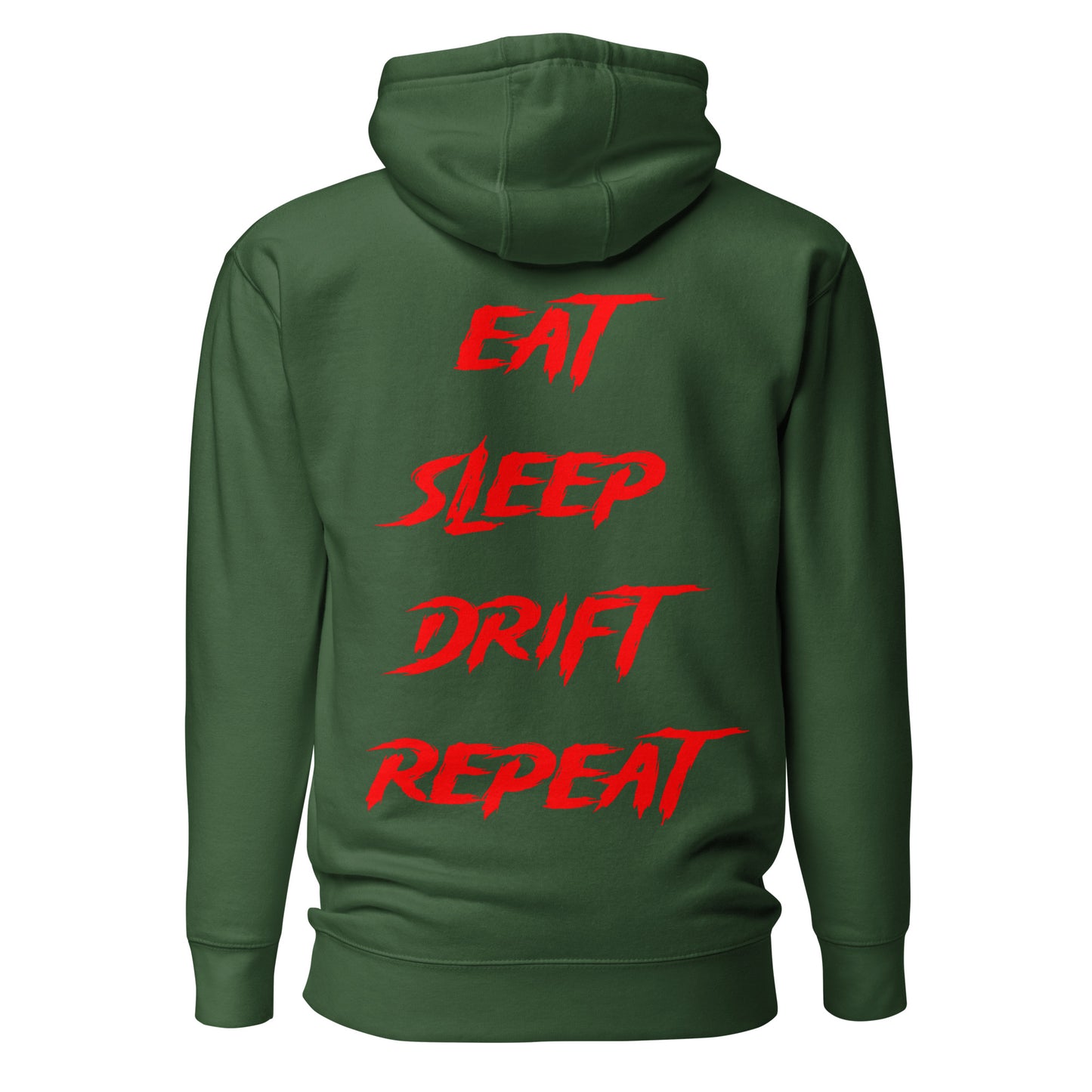 Eat Sleep Drift Repeat Red