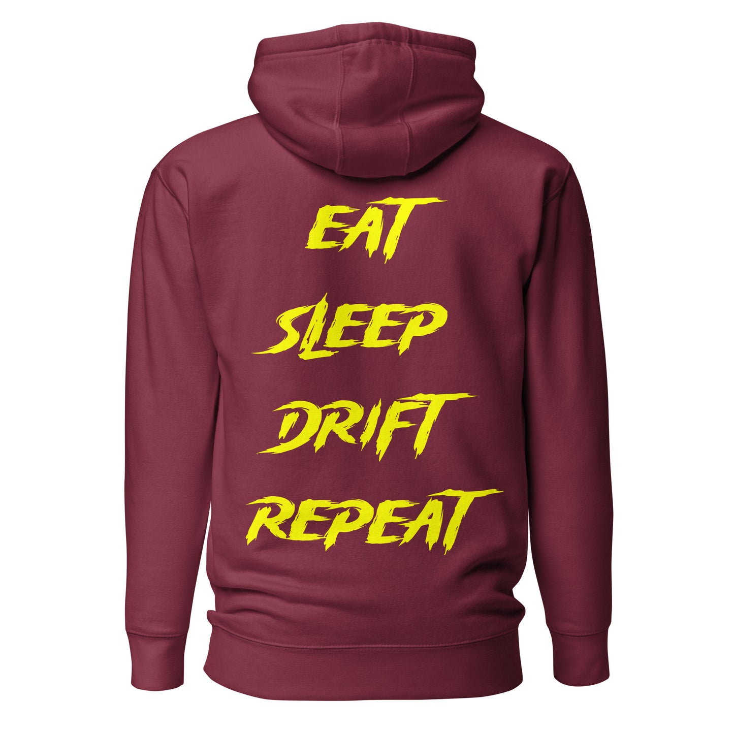 Eat Sleep Drift Repeat Yellow