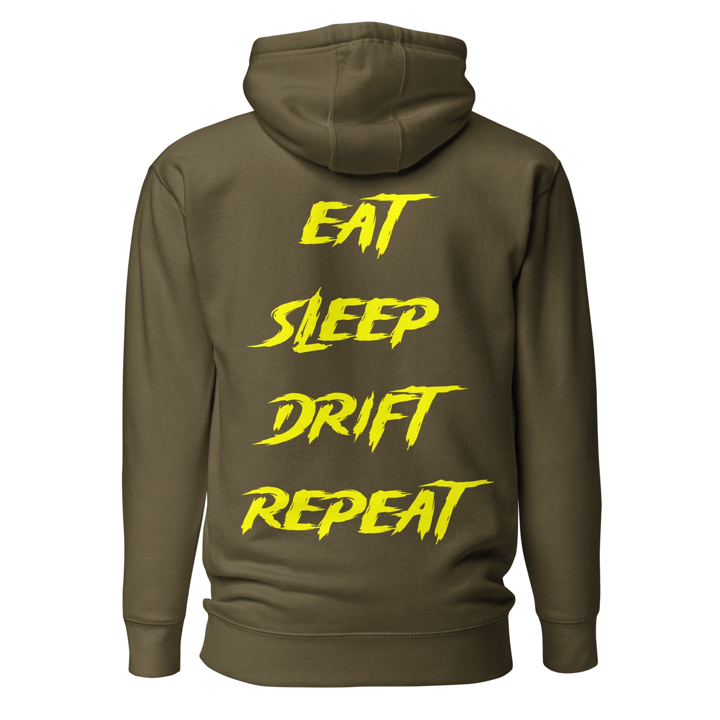 Eat Sleep Drift Repeat Yellow