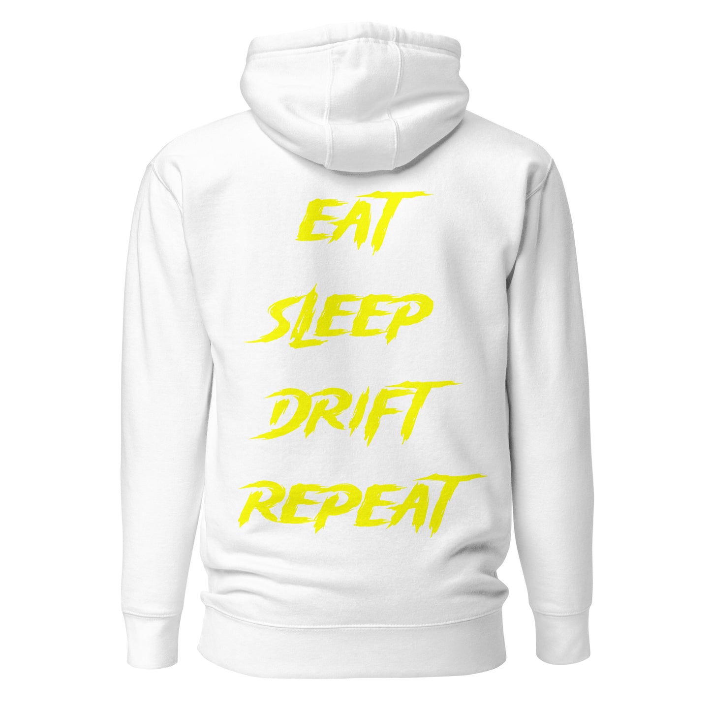 Eat Sleep Drift Repeat Yellow