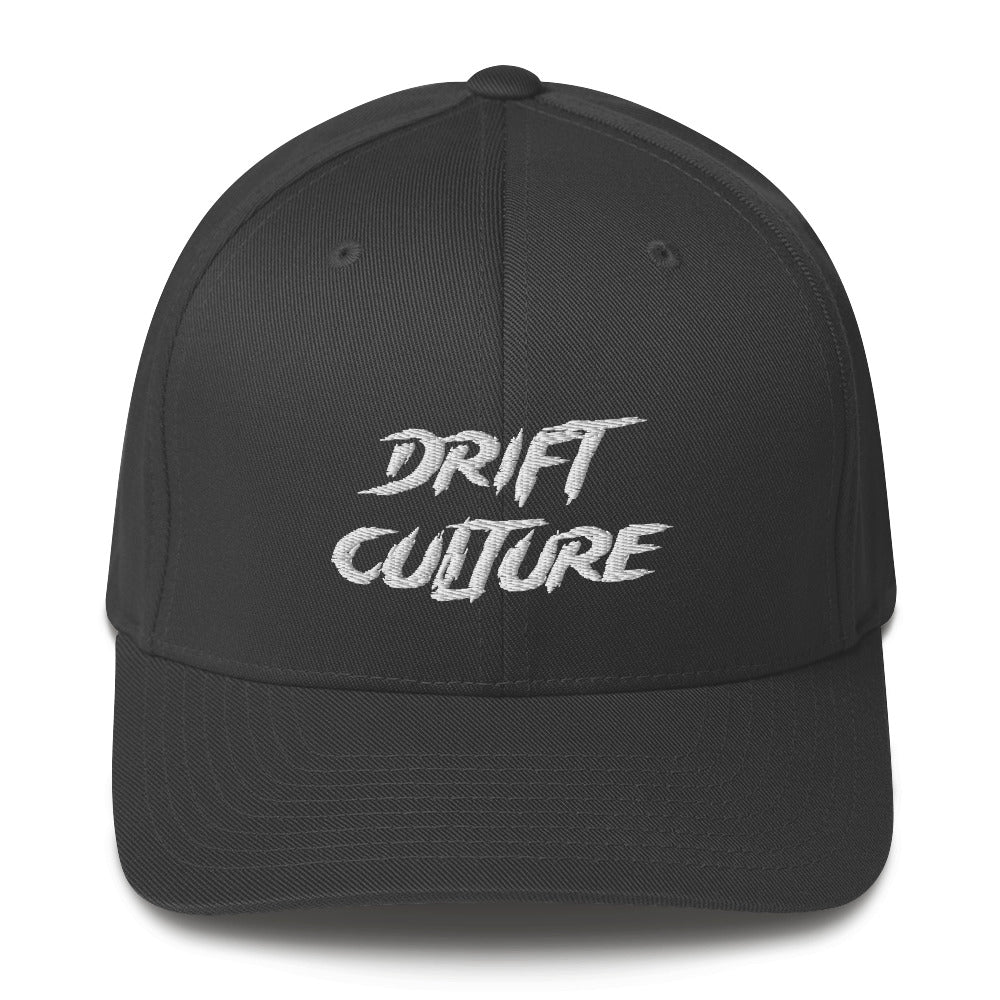 Drift Culture Flexfit Cap White