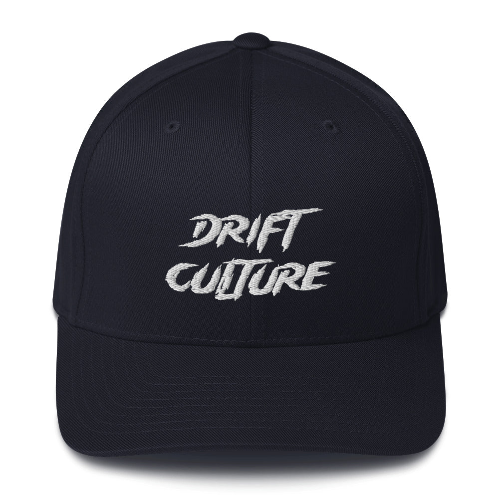 Drift Culture Flexfit Cap White