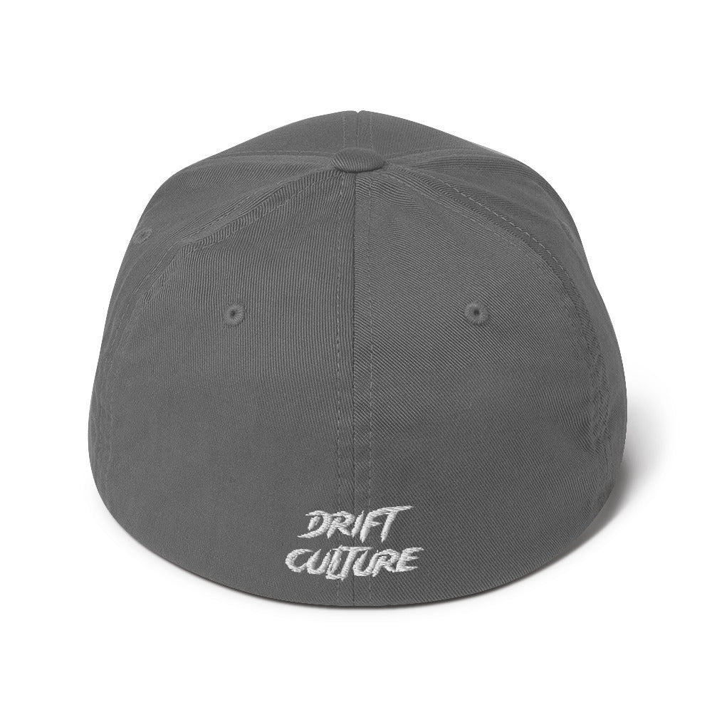 Drift Culture Flexfit Cap White