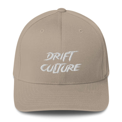 Drift Culture Flexfit Cap White