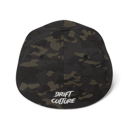 Drift Culture Flexfit Cap White