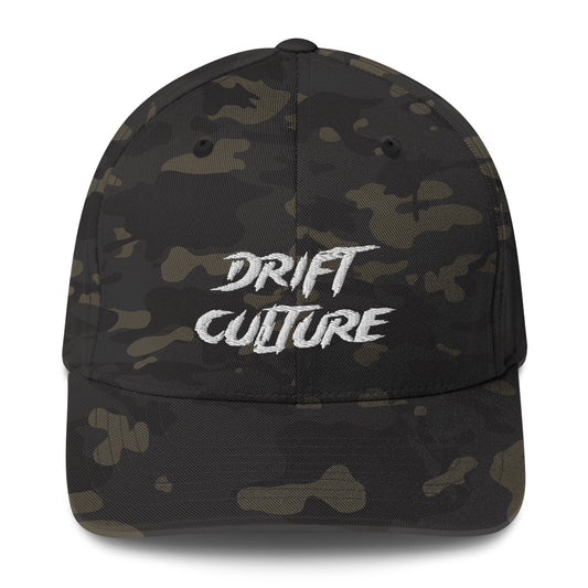 Drift Culture Flexfit Cap White