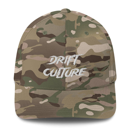 Drift Culture Flexfit Cap White