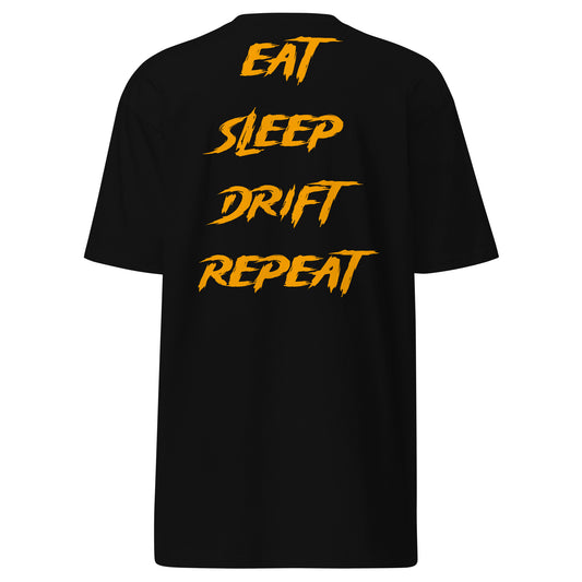 Eat Sleep Drift Repeat Orange