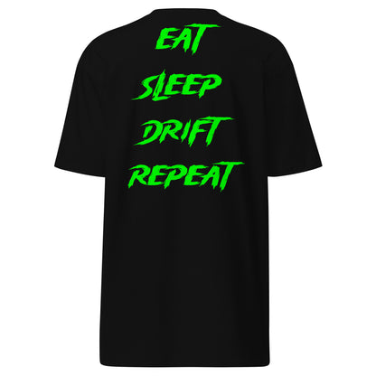 Eat Sleep Drift Repeat Green