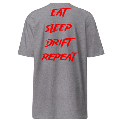 Eat Sleep Drift Repeat Red