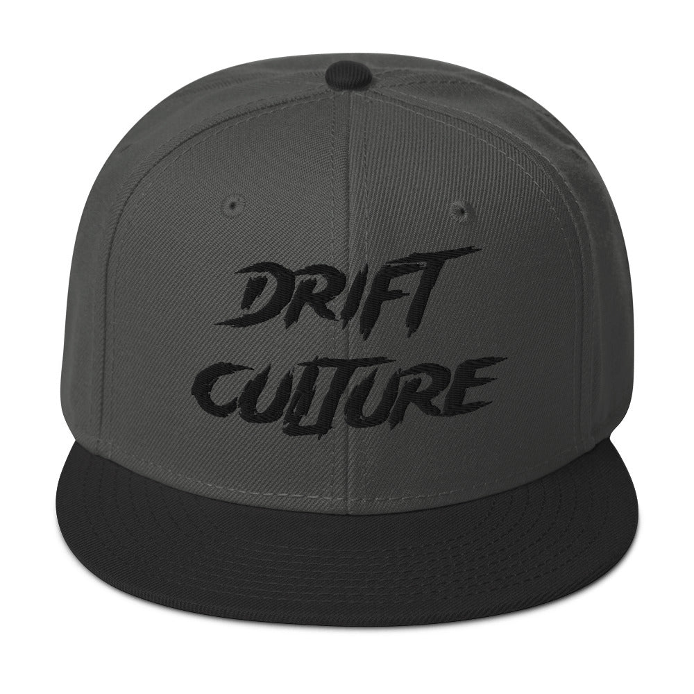 Drift Culture Snapback Black