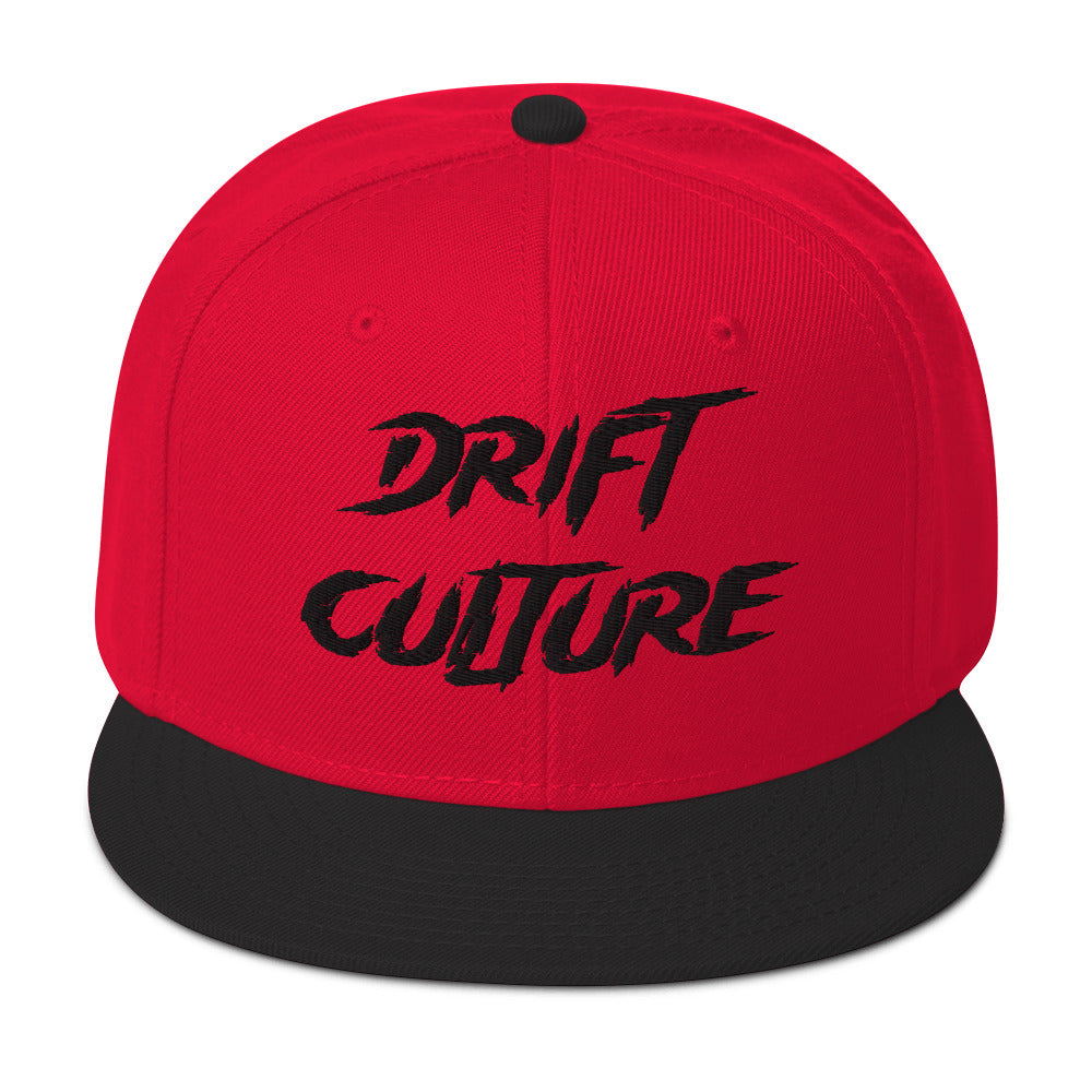 Drift Culture Snapback Black