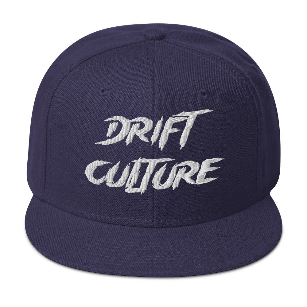 Drift Culture Snapback White