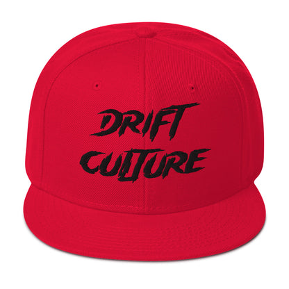 Drift Culture Snapback Black