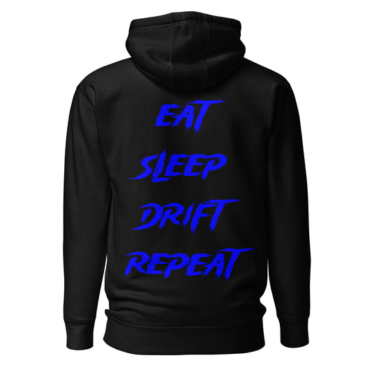 Eat Sleep Drift Repeat Blue