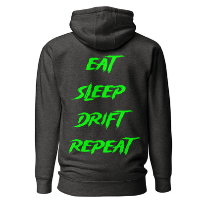 Eat Sleep Drift Repeat Green