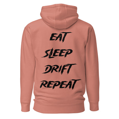 Eat Sleep Drift Repeat Black
