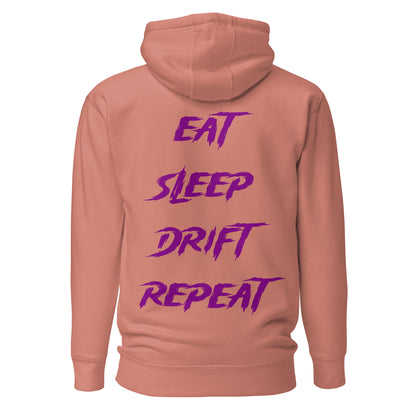 Eat Sleep Drift Repeat Purple