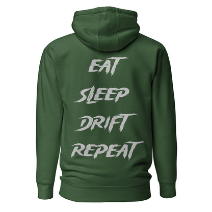 Eat Sleep Drift Repeat Silver