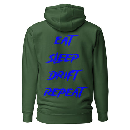 Eat Sleep Drift Repeat Blue