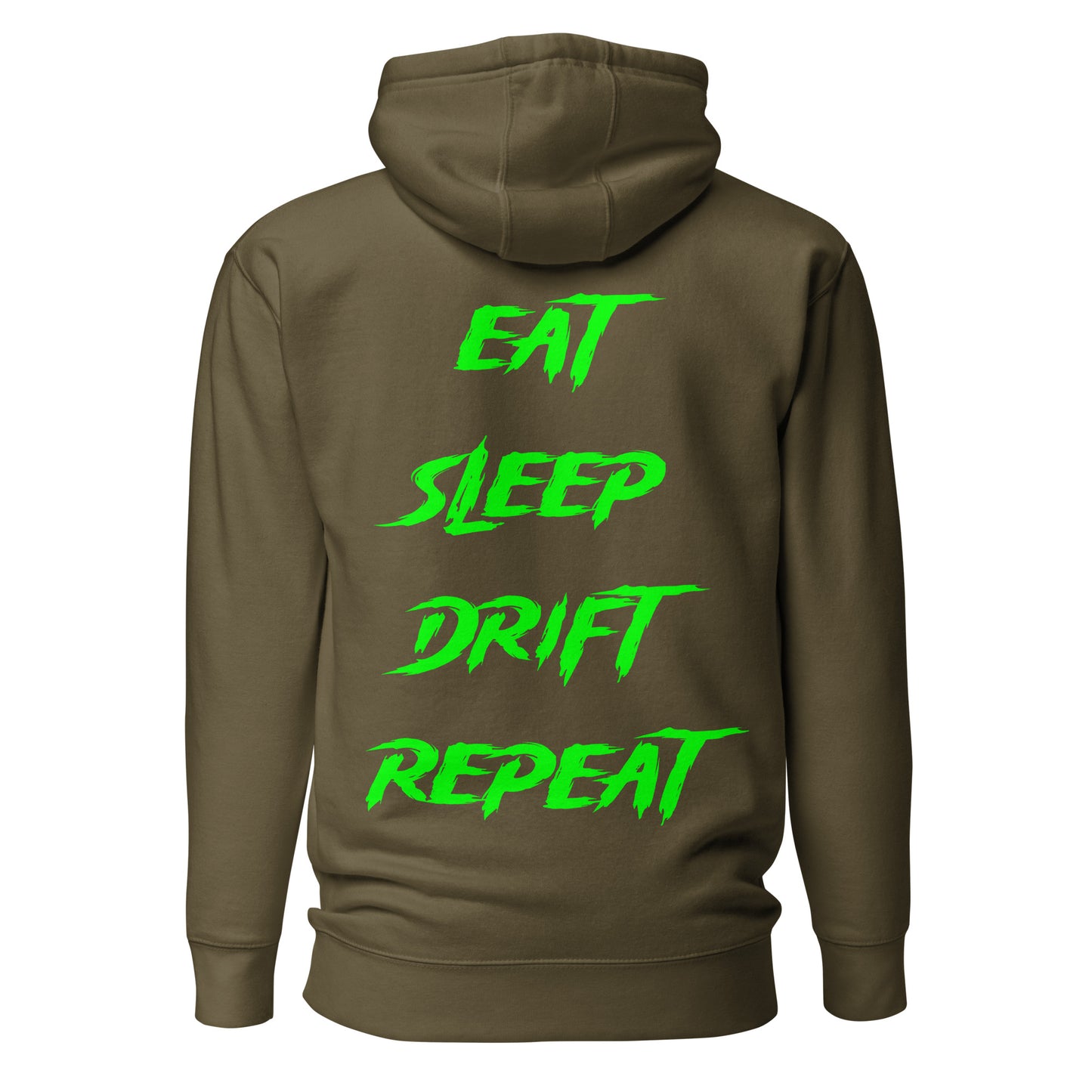 Eat Sleep Drift Repeat Green