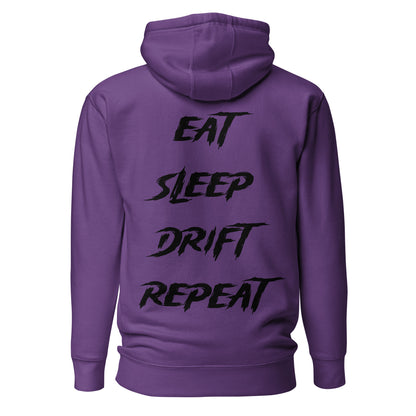 Eat Sleep Drift Repeat Black