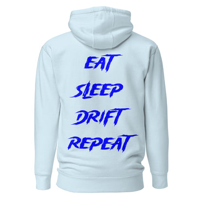 Eat Sleep Drift Repeat Blue
